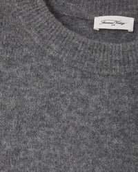 American Vintage Vito Crewneck Sweater in Acier Chine 