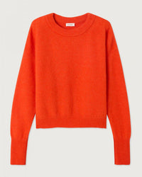 American Vintage Vito Crewneck Sweater in Gaspacho Chine 