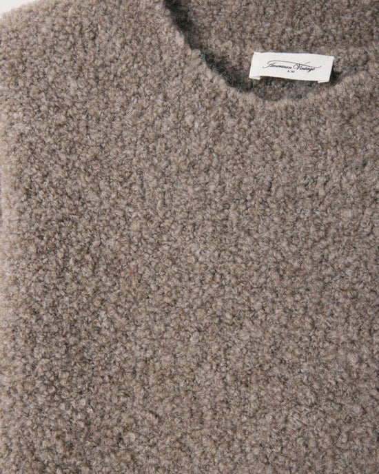 American Vintage Zolly Tee Sweater in Taupe 