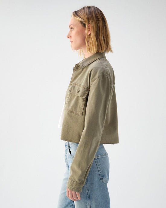 AMO Carly Jacket in Surplus 