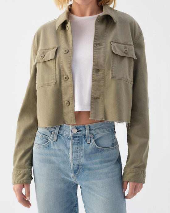 AMO Carly Jacket in Surplus 
