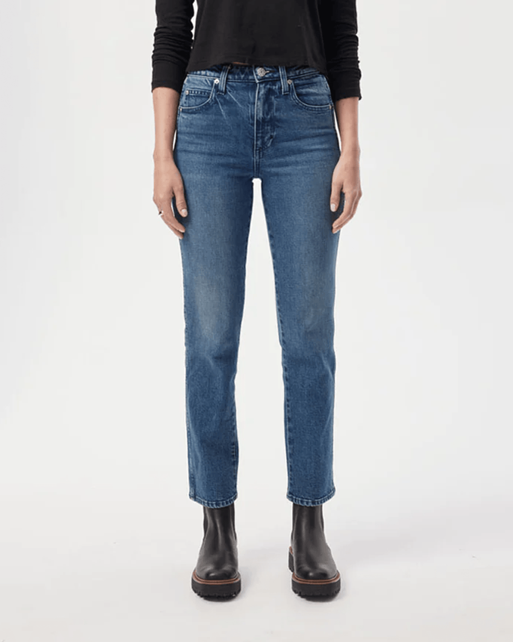AMO Chloe Crop in True Love - Bliss Boutiques