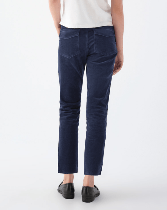 AMO Corduroy Easy Army Trouser in Neptune 