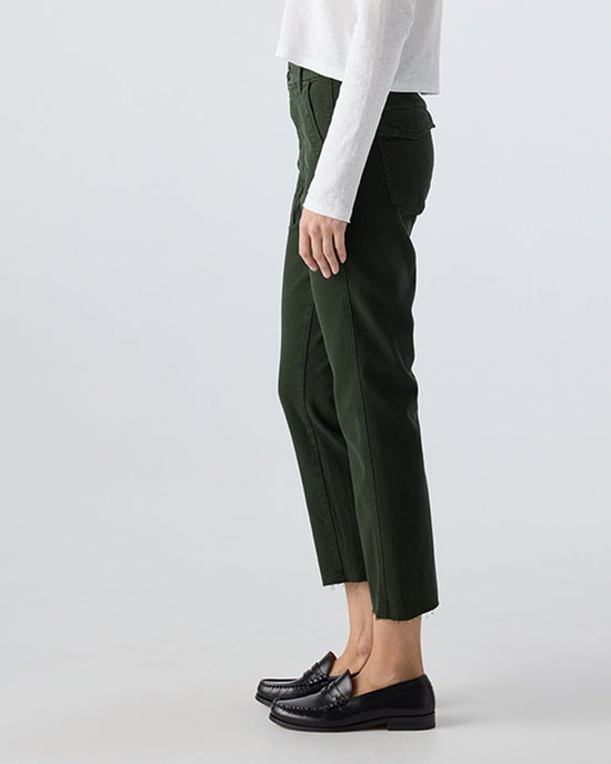 AMO Easy Army Trouser in Mosswood 