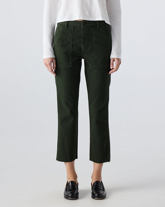 AMO Easy Army Trouser in Mosswood 