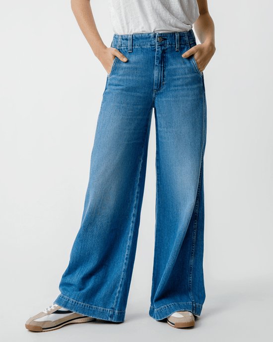 AMO Edith Wide Leg Trouser in Amity 