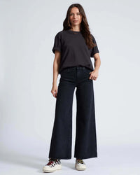 ASKK NY Atomic Wide Leg in Stone 