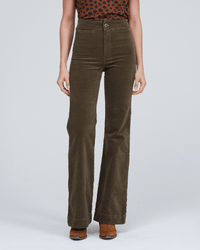 ASKK NY Brighton Wide Leg in Safari Green 