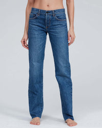 ASKK NY Long Low Rise Straight in Sundowner 