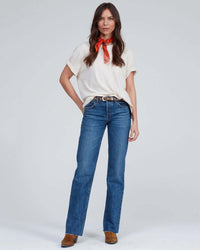 ASKK NY Long Low Rise Straight in Sundowner 