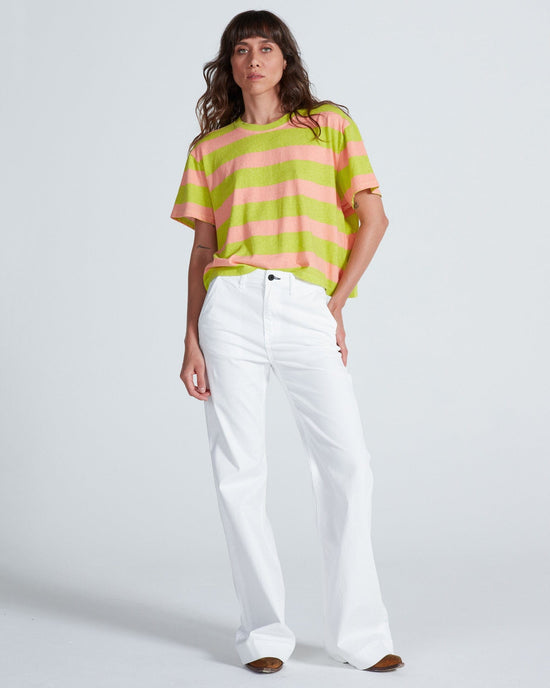 ASKK NY Twill Trouser in Ivory 