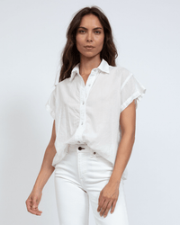 ASKK NY Clothing Virigina Shirt in Ivory