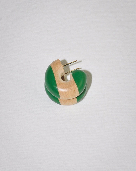 B&L Jewelry Tommy Mini Chunk Hoop in Tommy