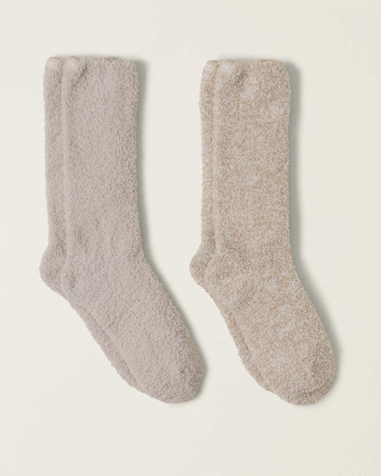 Barefoot Dreams CC 2 Pair Sock Set in Stone Multi 