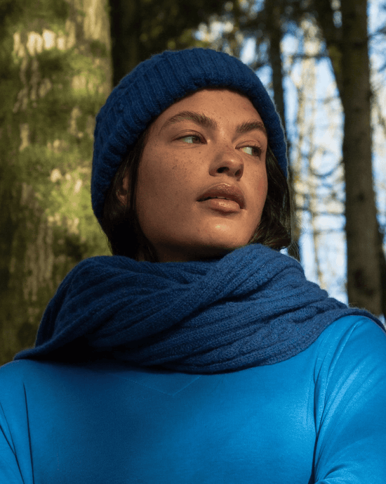 Beaumont Organic Brogan Hat in Cobalt 