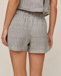 Bella Dahl Catalina Short in Hatch Stripe 4 - Bliss Boutiques