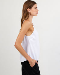 Bella Dahl Clean Cami in White 2 - Bliss Boutiques