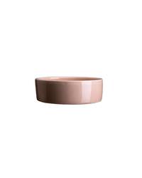 Bergs Potter Hoff Glazed 3.1 inch Saucer in Quartz Rose 