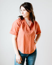 A Shirt Thing Clothing Delilah - Cabo in Apricot