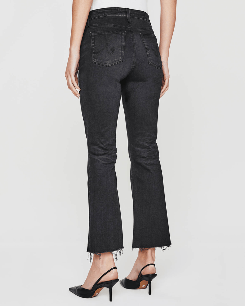 AG Jeans Denim Farrah Boot Crop in 4Ys Discord