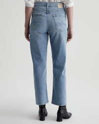 AG Jeans Rian High Rise Straight in Eclipsed 