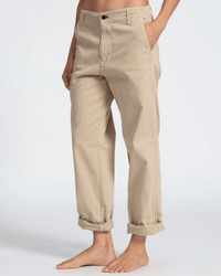 ASKK NY Denim Twill Chino in Khaki