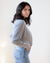 Autumn Cashmere Clothing V Neck w/ Back Yoke in Sweatshirt
