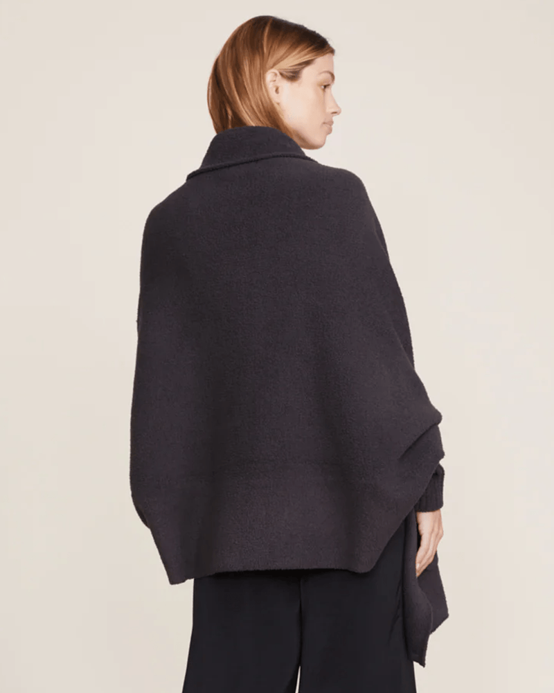 Barefoot Dreams Clothing Carbon / O/S Cozychic Blanket Wrap in Carbon