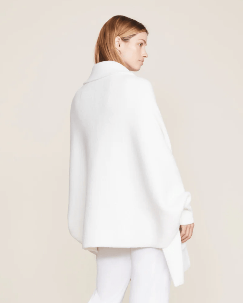 Barefoot Dreams Clothing Pearl / O/S Cozychic Blanket Wrap in Pearl