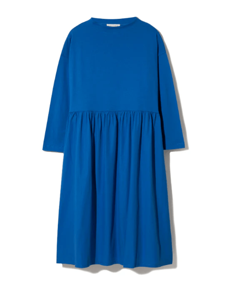 Beaumont Organic Clothing Bramble Dress in Cobalt