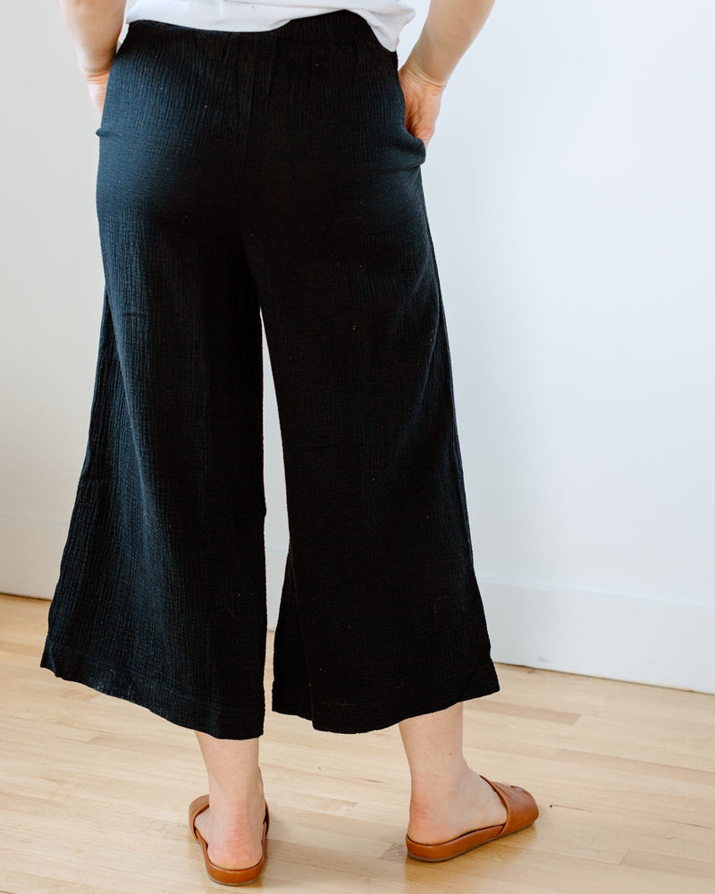 Beaumont Organic Clothing Evora Organic Cotton Trousers in Black