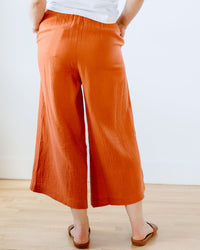 Beaumont Organic Clothing Evora Organic Cotton Trousers in Paprika