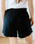 Beaumont Organic Clothing Gilma Organic Cotton Shorts in Black