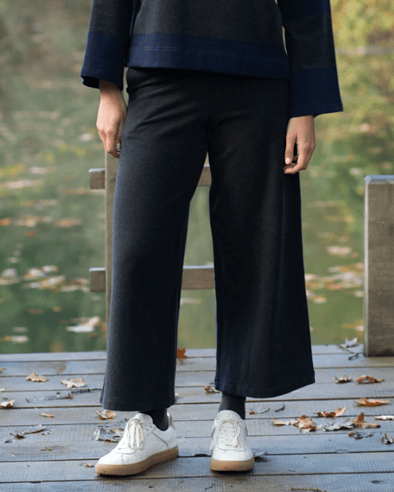 Beaumont Organic Clothing Madara Pant in Black Marl