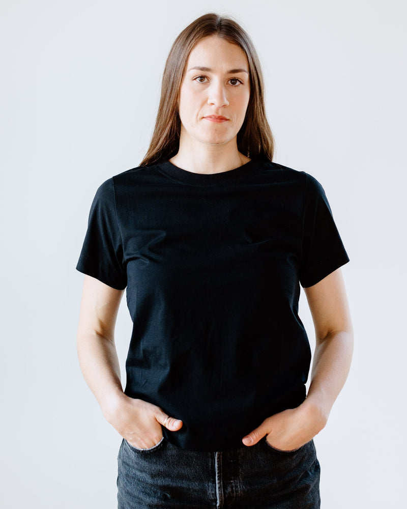 Beaumont Organic Clothing Maliah Organic Cotton T-Shirt in Black