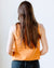 Beaumont Organic Clothing Myriam Organic Cotton Vest in Sunset-Orange