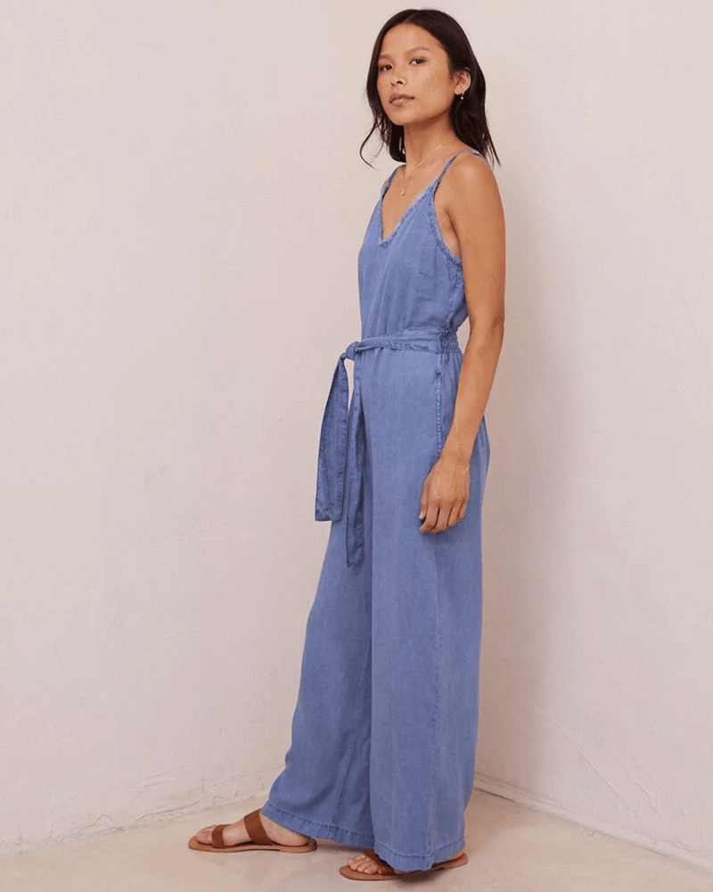 Bella dahl denim sales jumpsuit