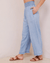 Bella Dahl Clothing Smocked Waist Wide Leg Pant in Bayside Wash