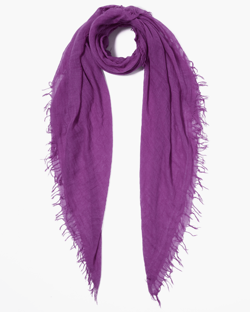 Chan Luu Accessories Hyacinth Violet Cashmere & Silk Scarf in Hyacinth Violet