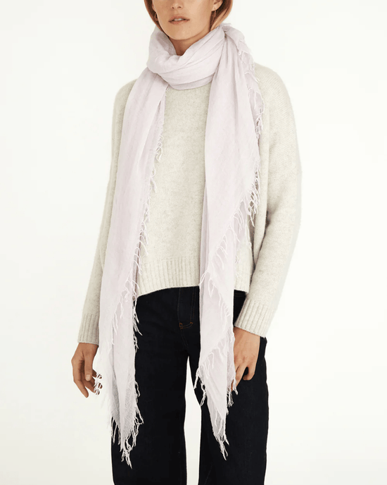 Chan Luu Accessories Orchid Hush Cashmere & Silk Scarf in Orchid Hush
