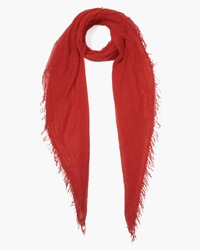Chan Luu Accessories Valiant Poppy Cashmere & Silk Scarf in Valiant Poppy