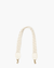 Clare V. Accessories Cream Braided Rope Shoulder Strap in Cream w/ Ltr Tabs