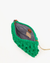 Clare V. Accessories Emerald Estelle in Emerald Crochet Scallop
