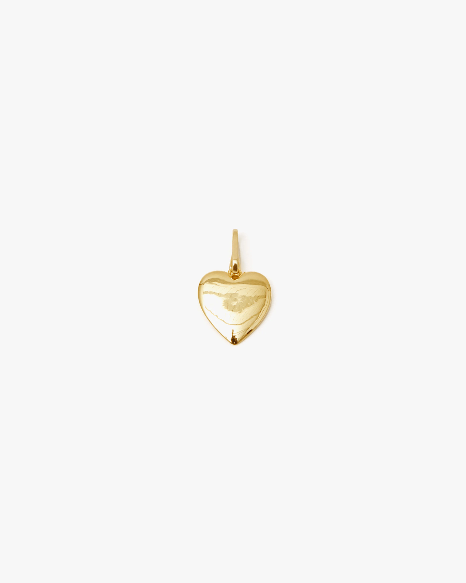 Heart Charm in 14K Gold Vermeil