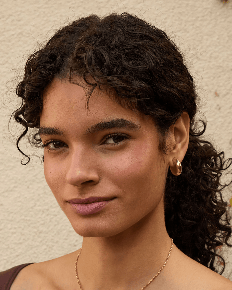 Clare V. Jewelry Gold Le Hoop in Gold