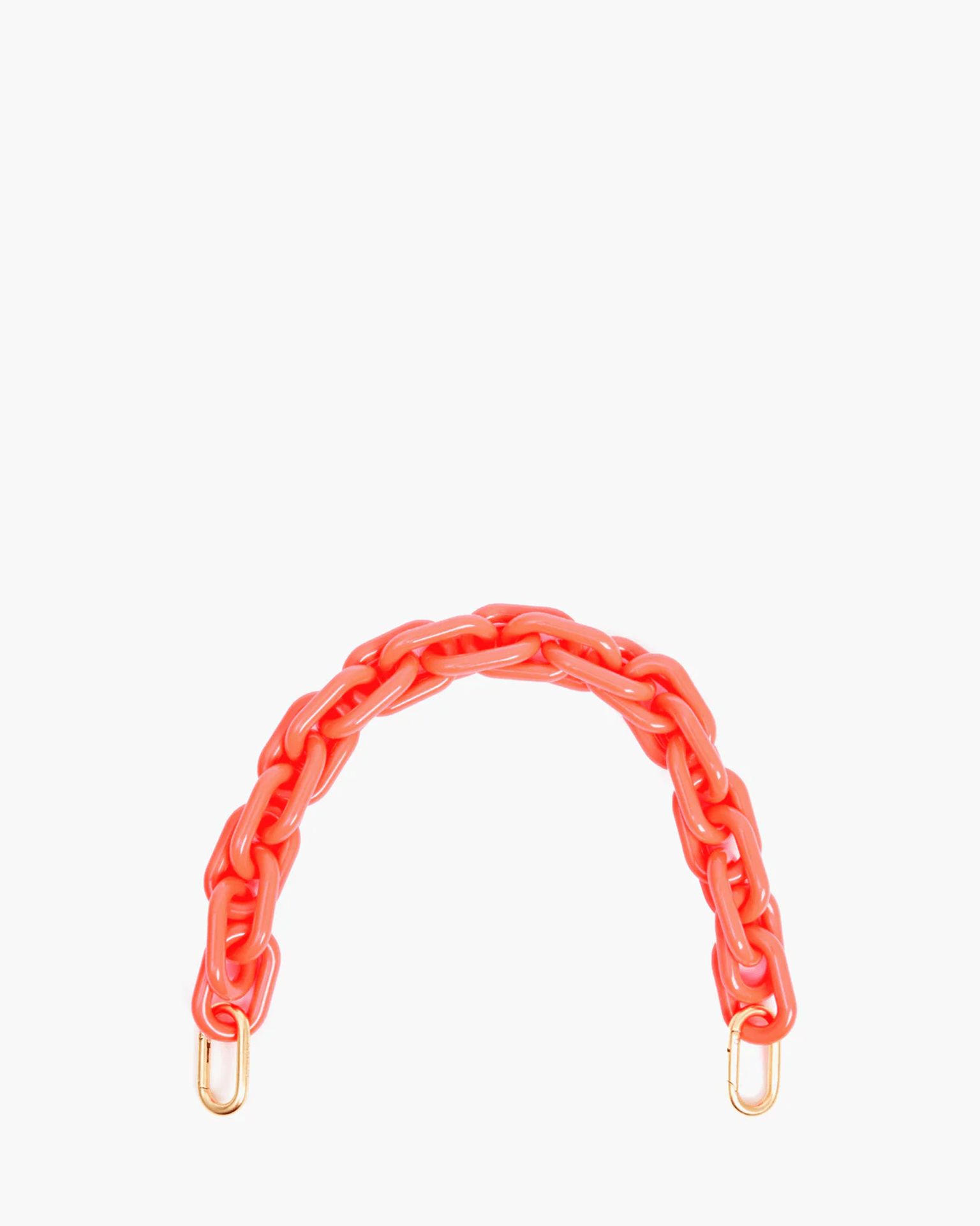 Shortie Strap in Bright Coral Resin