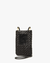 Clare V. Accessories Black Woven Checker Poche in Black