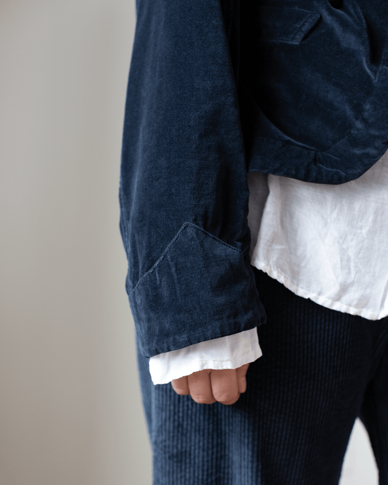CP Shades Clothing Dree Jacket - Cotton Velvet in Ink