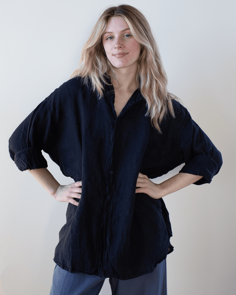 CP Shades Clothing Jane - Overdyed Chambray in Ink