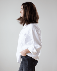 CP Shades Clothing Jojo Shirt in White Hemp Blend